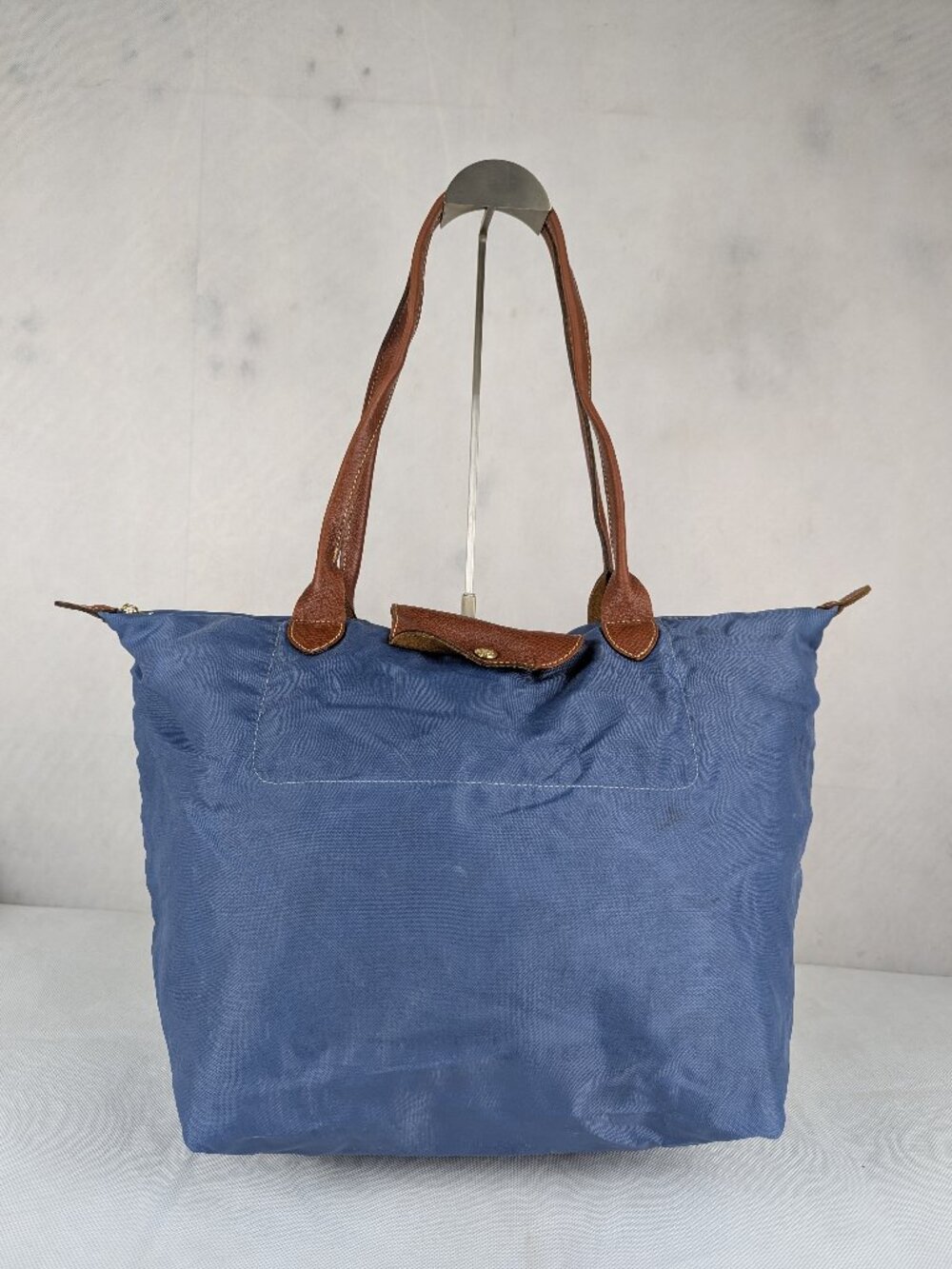 Longchamp Blue Nylon Shoulder Bag | Le Pliage Tote | Everyday Essential